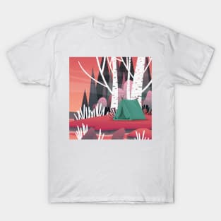 Landscape Art Lake T-Shirt